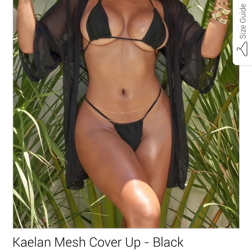 Mesh Swim Cover Up